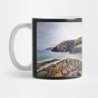 Coastal Scenery - Rocks & Ocean - Ceibwr Bay, Pembrokeshire Mug